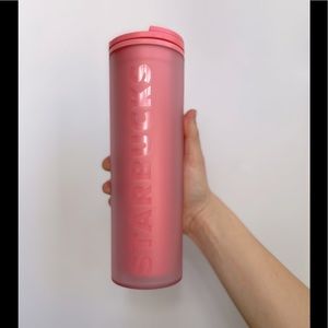 🌸 Starbucks 🌸 Mexico pink soft touch tumbler